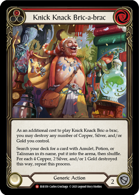 Flesh and Blood Everfest First Edition M EVR159 Knick Knack Bric-a-brac Rainbow