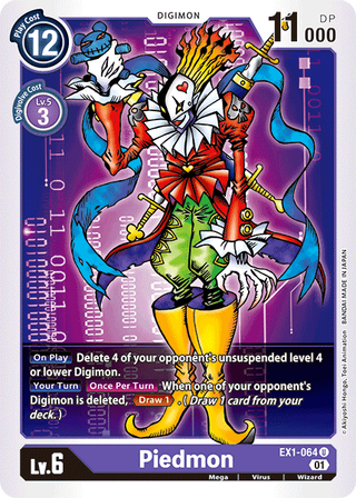 Digimon Card Classic Collection Piedmon EX1-064 U