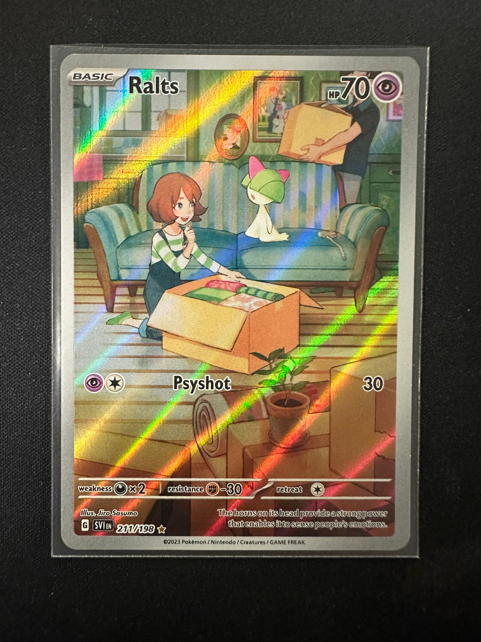 Pokemon Card Scarlet & Violet 211/198 Ralts Illustration Rare *MINT* –  Brokenvase Games