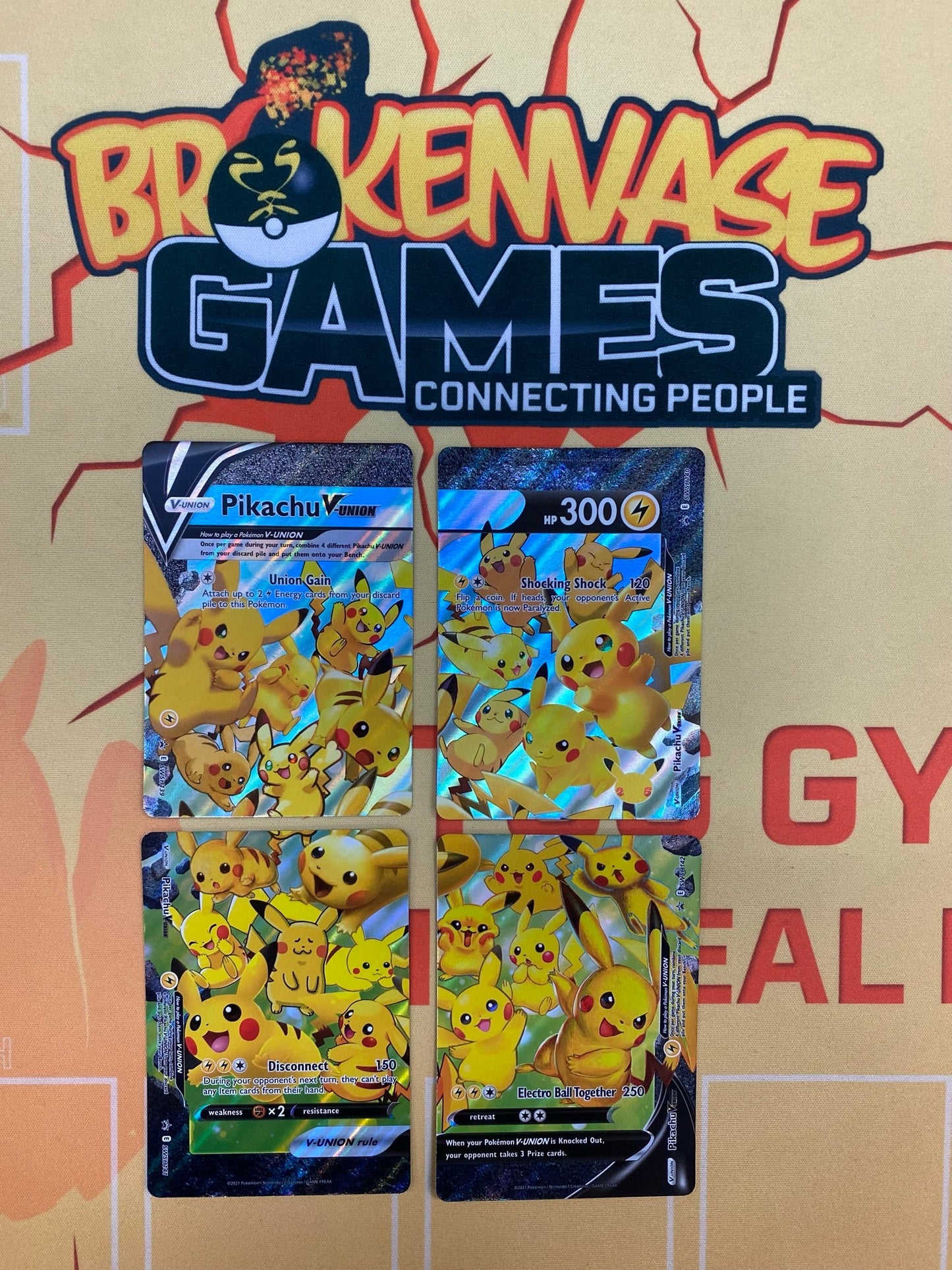 ポケモンカードピカチュウVユニオンSWSH139 SWSH 140 SWSH 141 SWSH 142