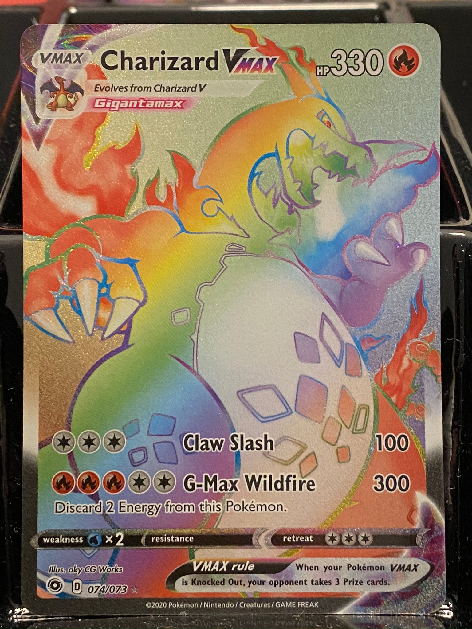 Pokemon Card Champion's Path 074/073 74/73 Charizard VMAX Hyper Rare Brokenvase Games Pokemon Card Champion's Path 074/073 74/73 Charizard VMAX Hyper Rare Brokenvase Games