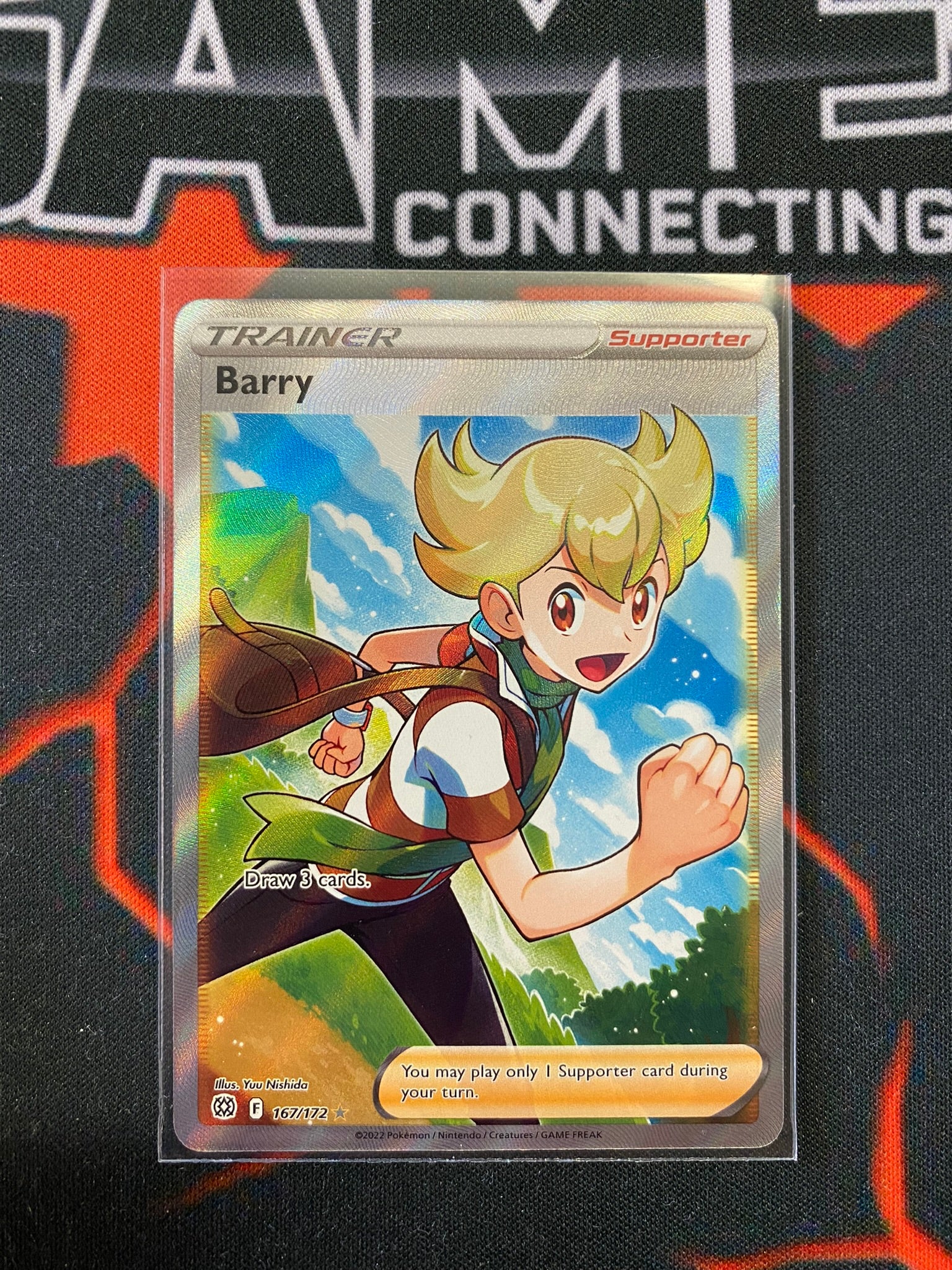 Pokemon Card Brilliant Stars 167/172 Barry Full Art *M* – Brokenvase Games