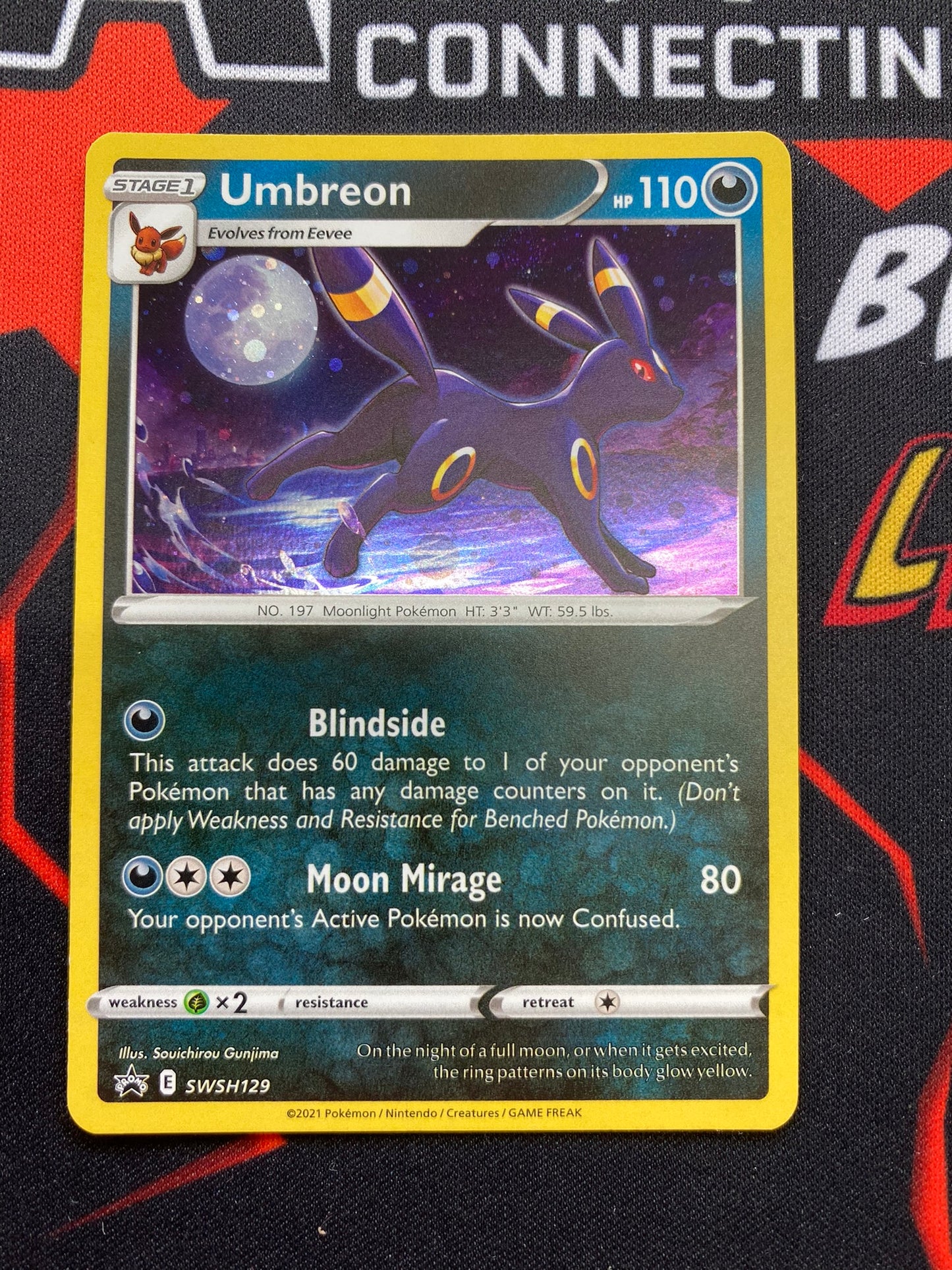 Pokemon Card SWSH Black Star Promos SWSH129 Umbreon