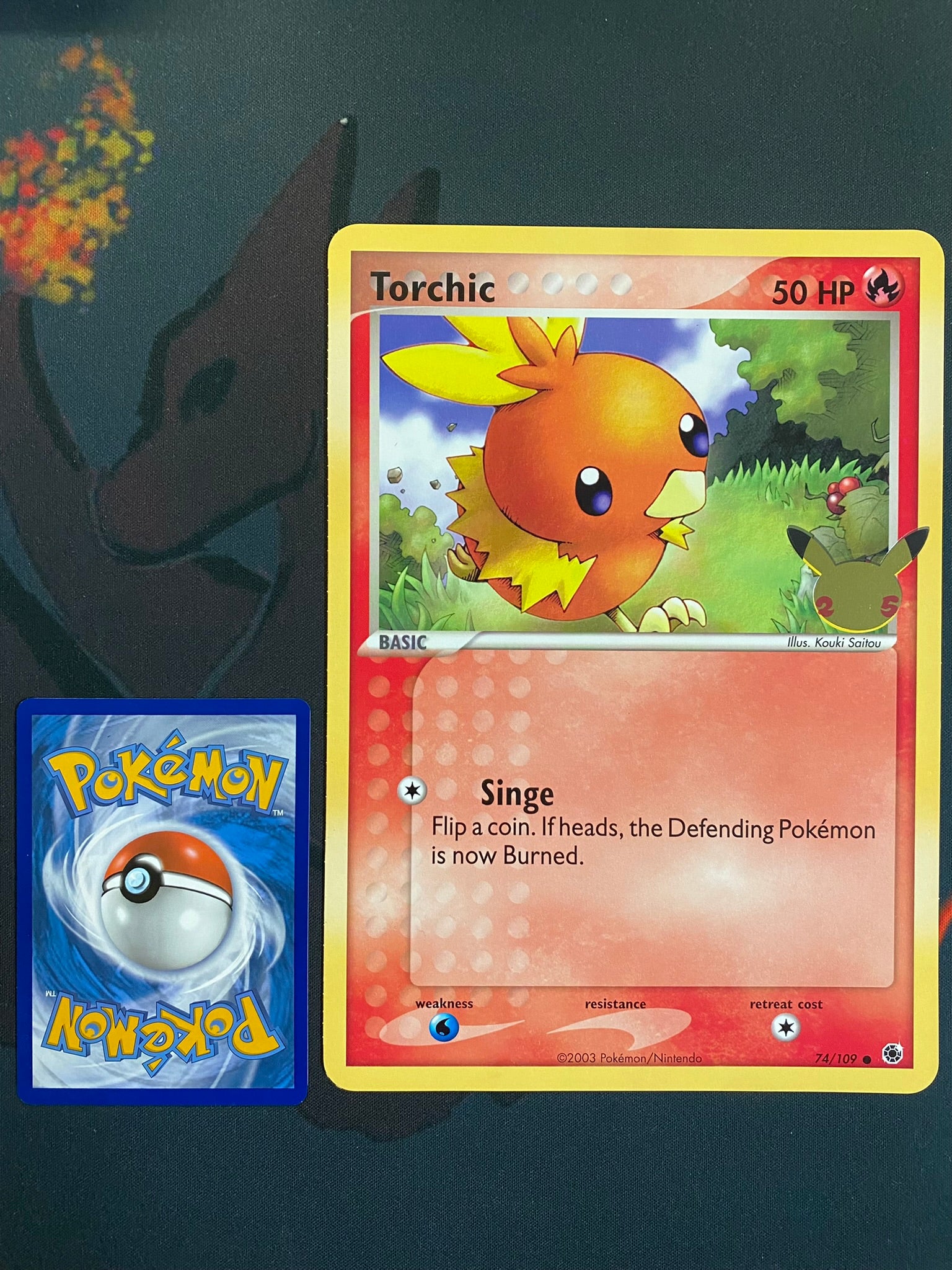  Treecko Mudkip Torchic - Pokemon - 25th Anniversary