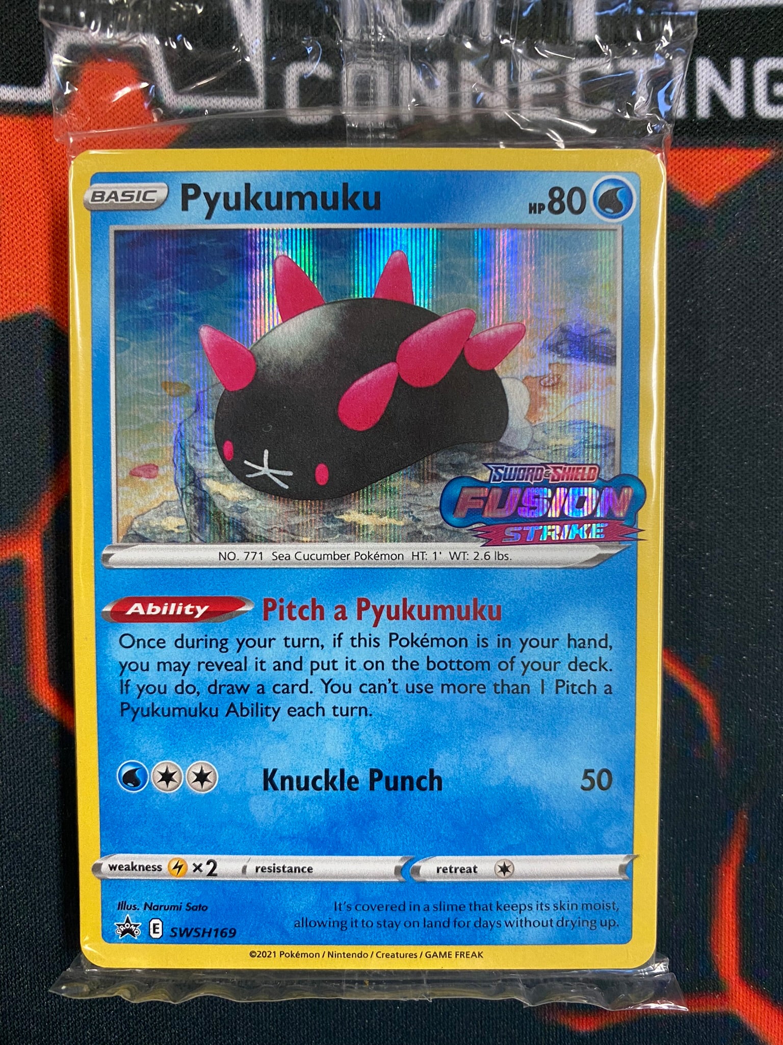 Pokemon Card SEALED SWSH Black Star Promos SWSH169 Pyukumuku Prereleas –  Brokenvase Games