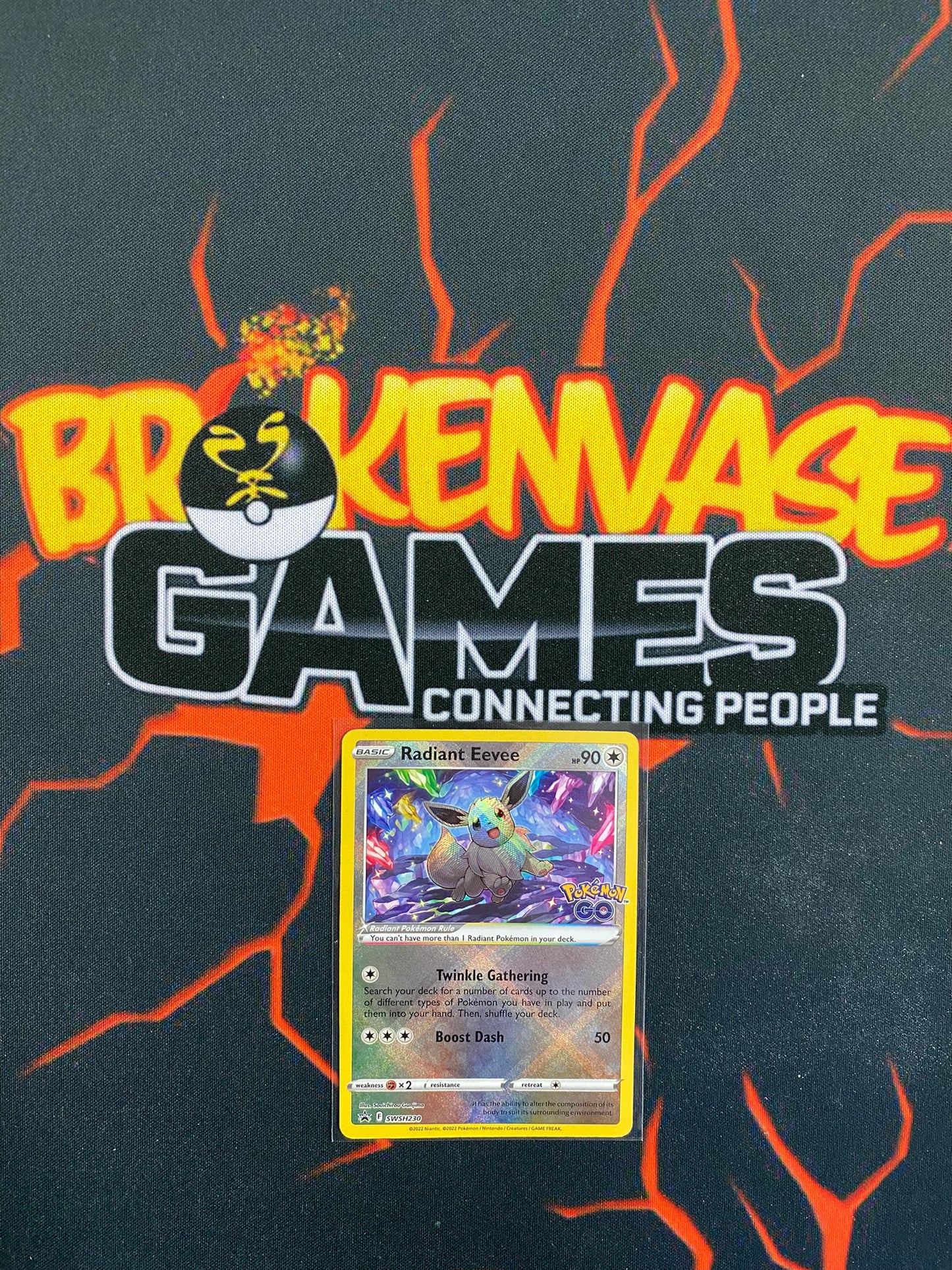 Pokemon Card SWSH Black Star Promos SWSH230 Radiant Eevee *MINT*
