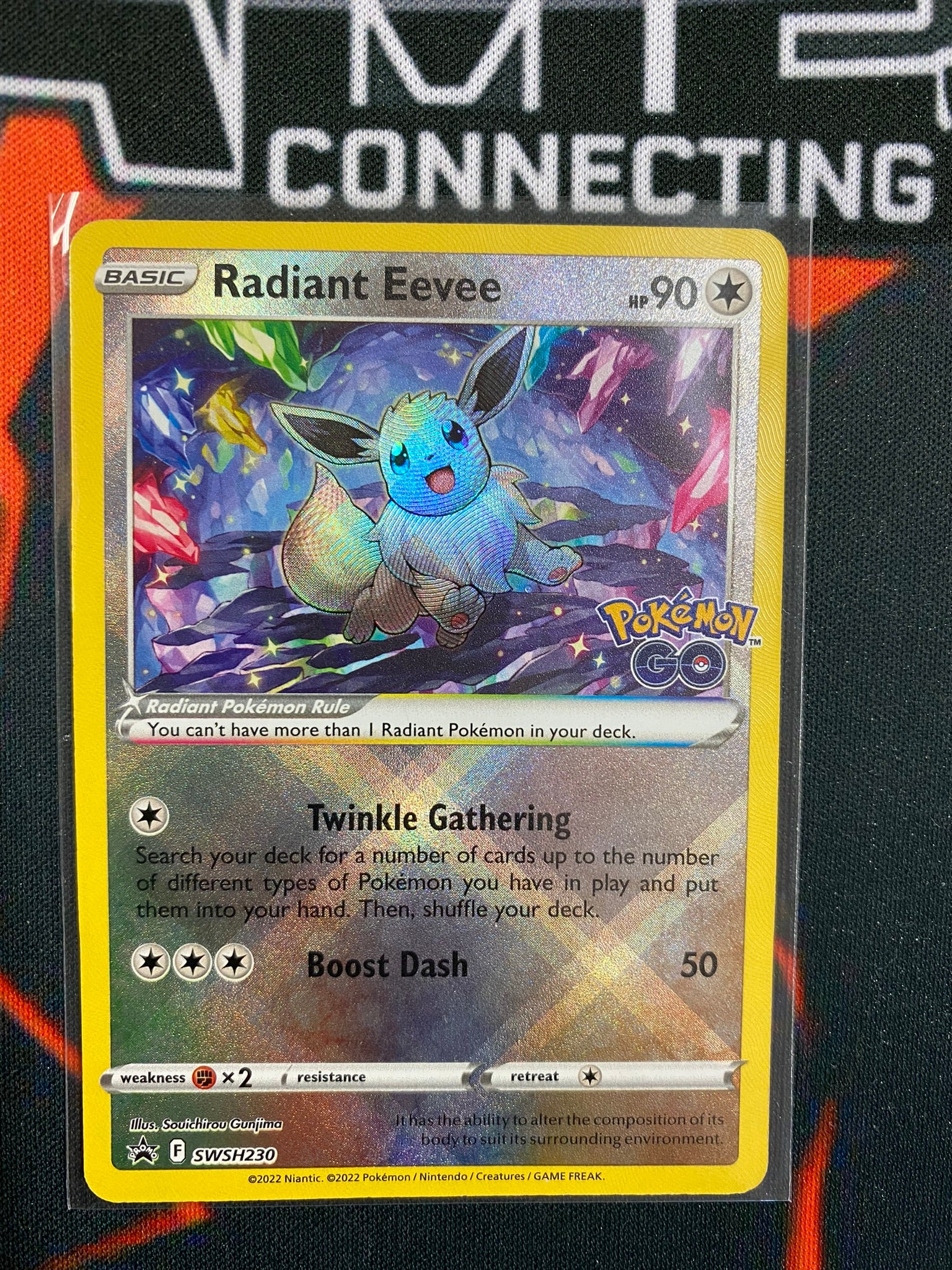 Pokemon Card SWSH Black Star Promos SWSH230 Radiant Eevee *MINT