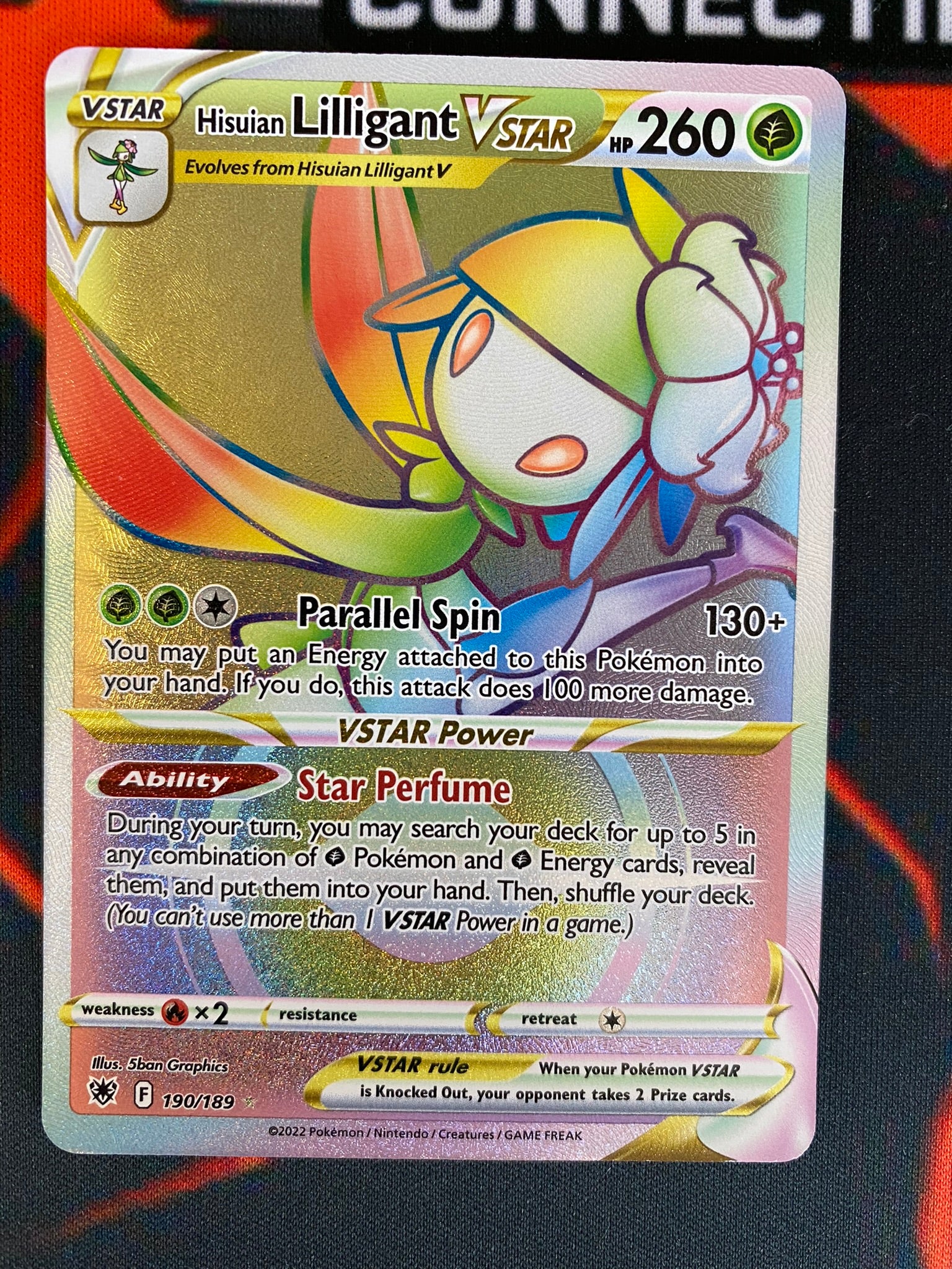 lilligant vstar pokemon card value Pokemon Card Astral Radiance 190/189 Hisuian Lilligant VSTAR Hyper Rar – Brokenvase Games