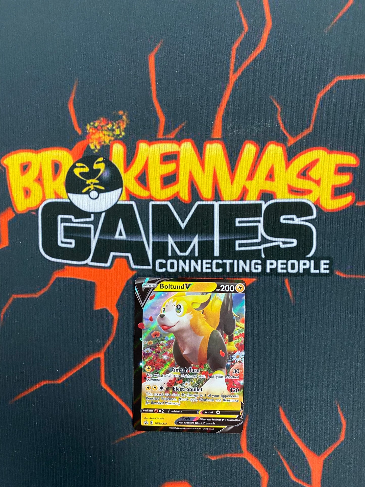 Pokemon Card SWSH Black Star Promos SWSH219 Boltund V *MINT*