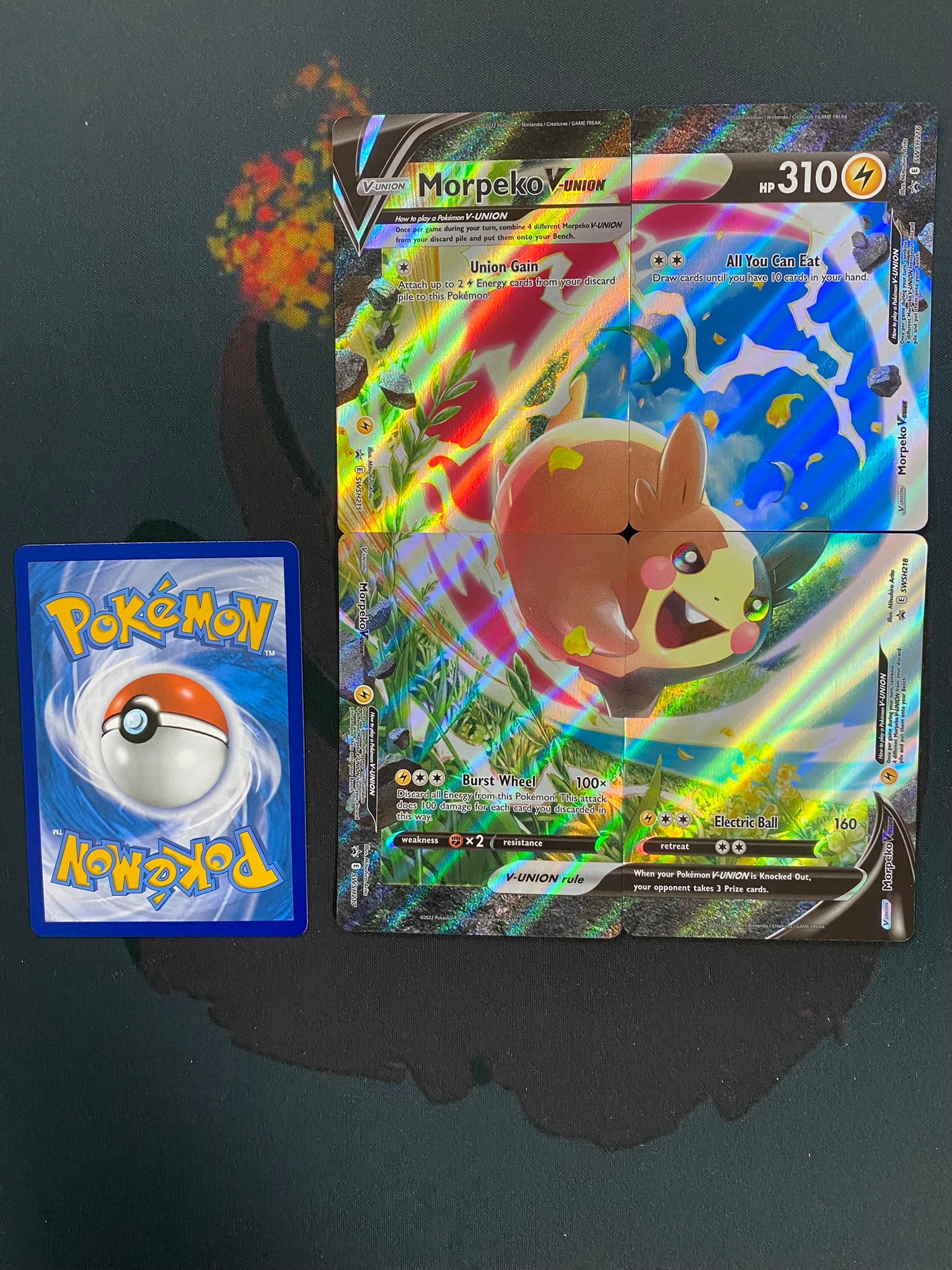 Morpeko V-UNION SWSH Black Star Promos, Pokémon