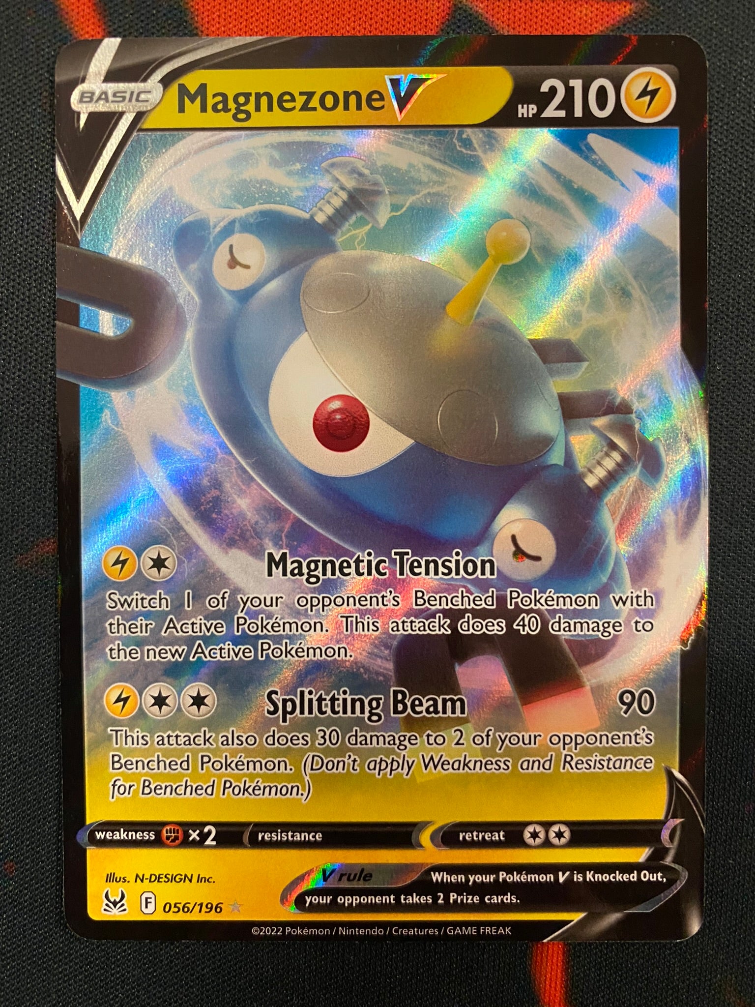 Pokemon Card Lost Origin 056/196 56/196 Magnezone V Ultra Rare *MINT* Brokenvase Games Pokemon Card Lost Origin 056/196 56/196 Magnezone V Ultra Rare *MINT* Brokenvase Games