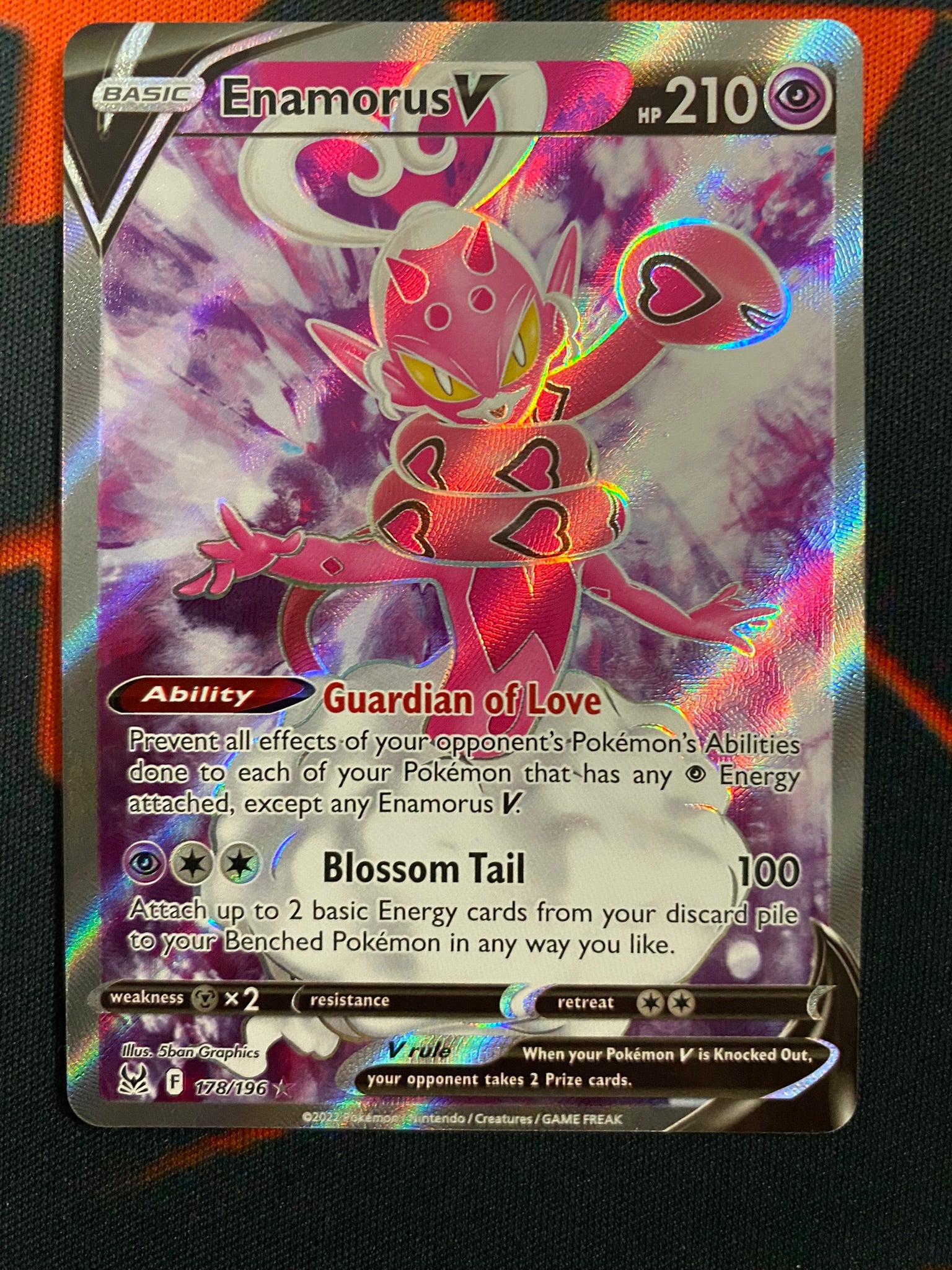 Pokemon Card Lost Origin 178/196 Enamorus V Full Art *MINT* Brokenvase Games Pokemon Card Lost Origin 178/196 Enamorus V Full Art *MINT* Brokenvase Games
