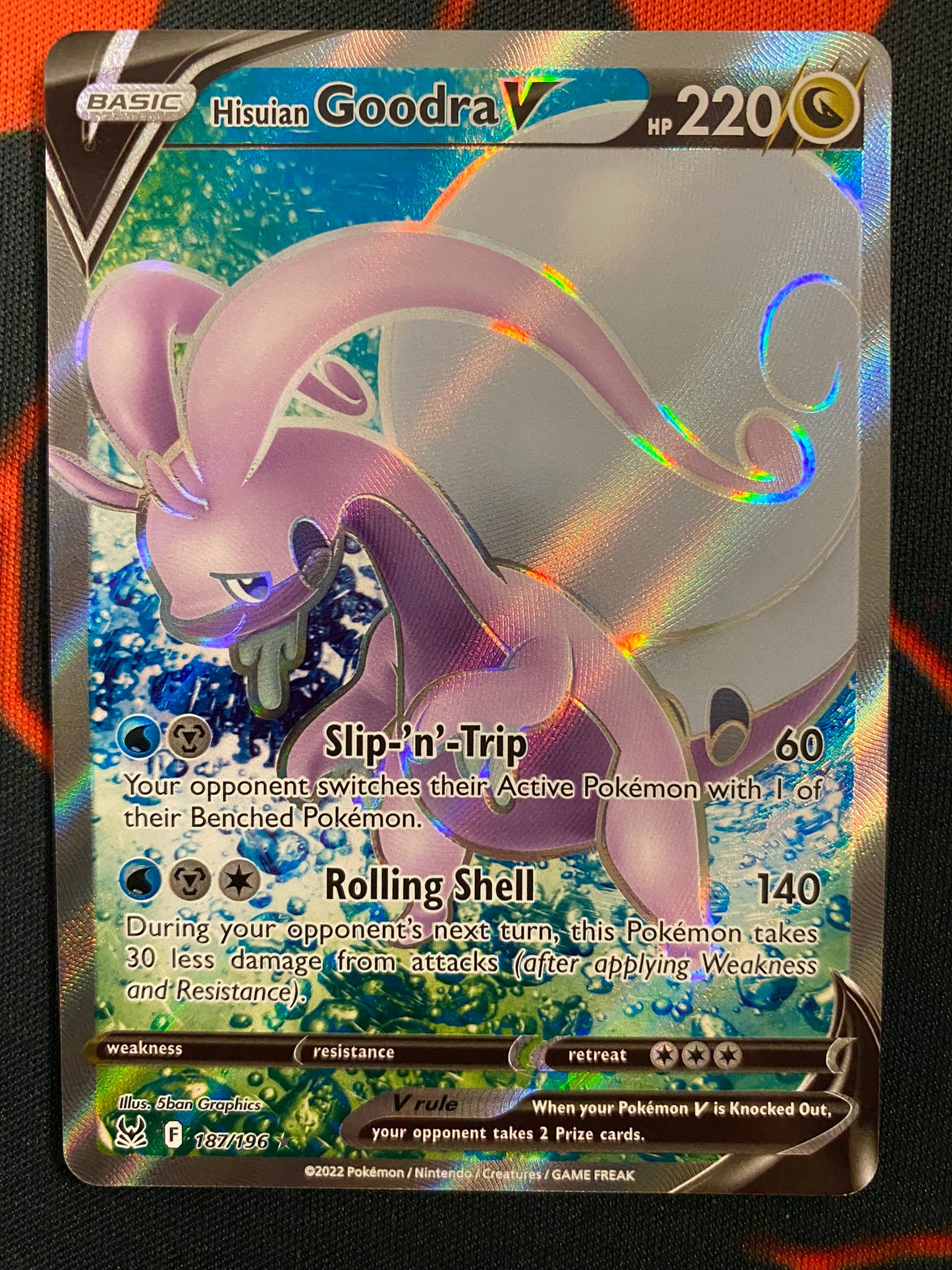 goodra pokemon card price Pokemon Card Lost Origin 187/196 Hisuian Goodra V Full Art *MINT* – Brokenvase Games
