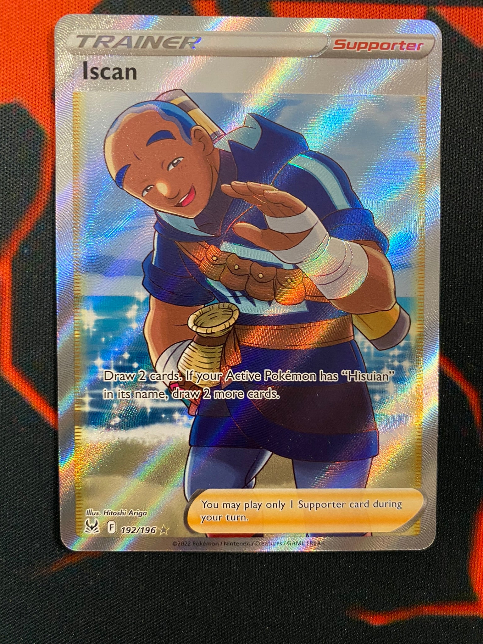 Pokemon Card Lost Origin 192/196 Iscan Supporter Full Art *MINT* Brokenvase Games Pokemon Card Lost Origin 192/196 Iscan Supporter Full Art *MINT* Brokenvase Games