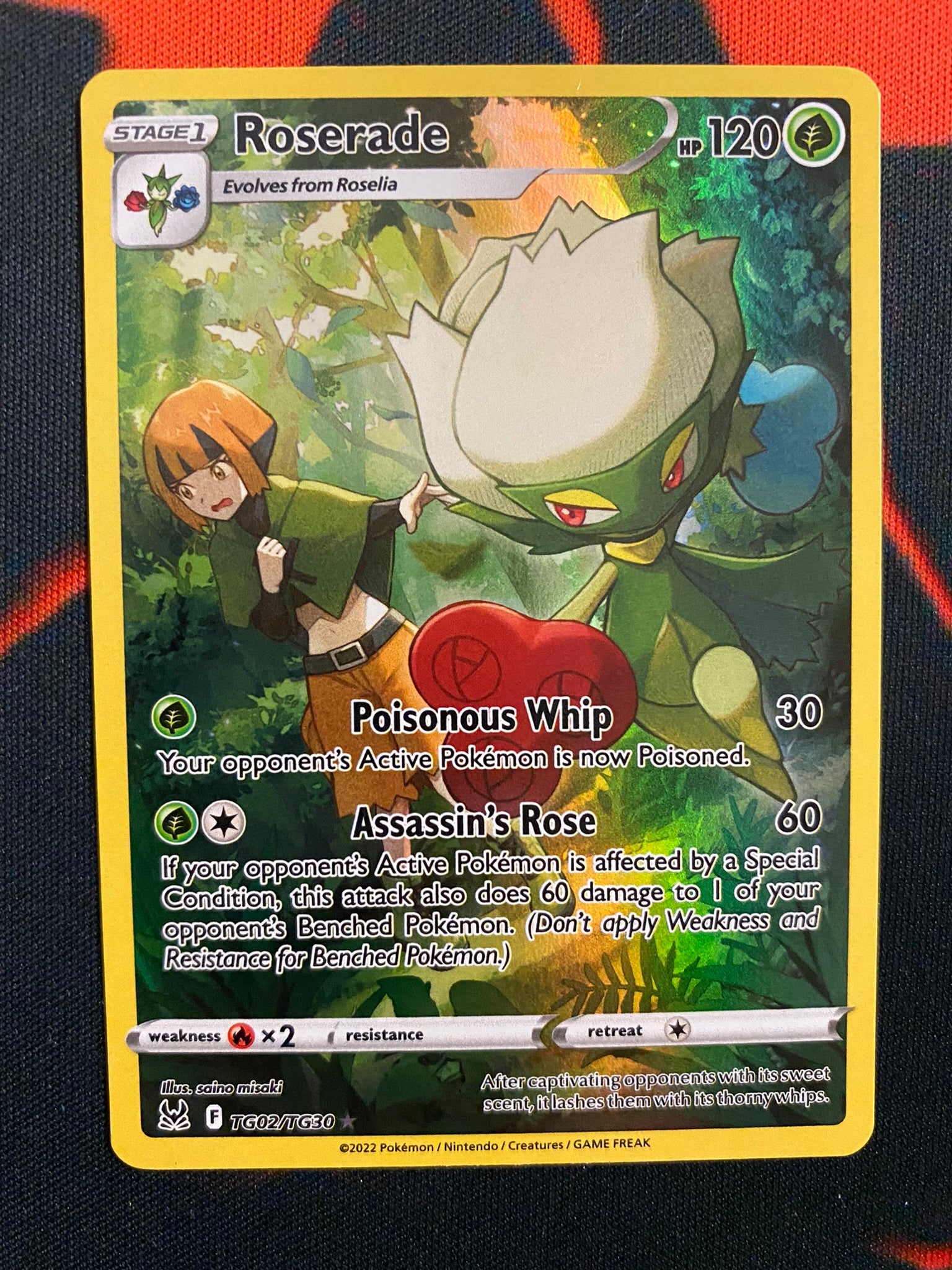 Pokemon Card Lost Origin Trainer Gallery TG02/TG30 TG2/TG30 Roserade H –  Brokenvase Games