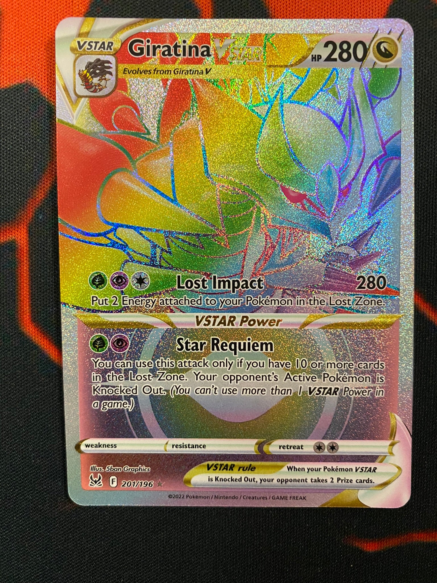 Pokemon Card Lost Origin 201/196 Giratina VSTAR Hyper Rare *MINT* Brokenvase Games Pokemon Card Lost Origin 201/196 Giratina VSTAR Hyper Rare *MINT* Brokenvase Games