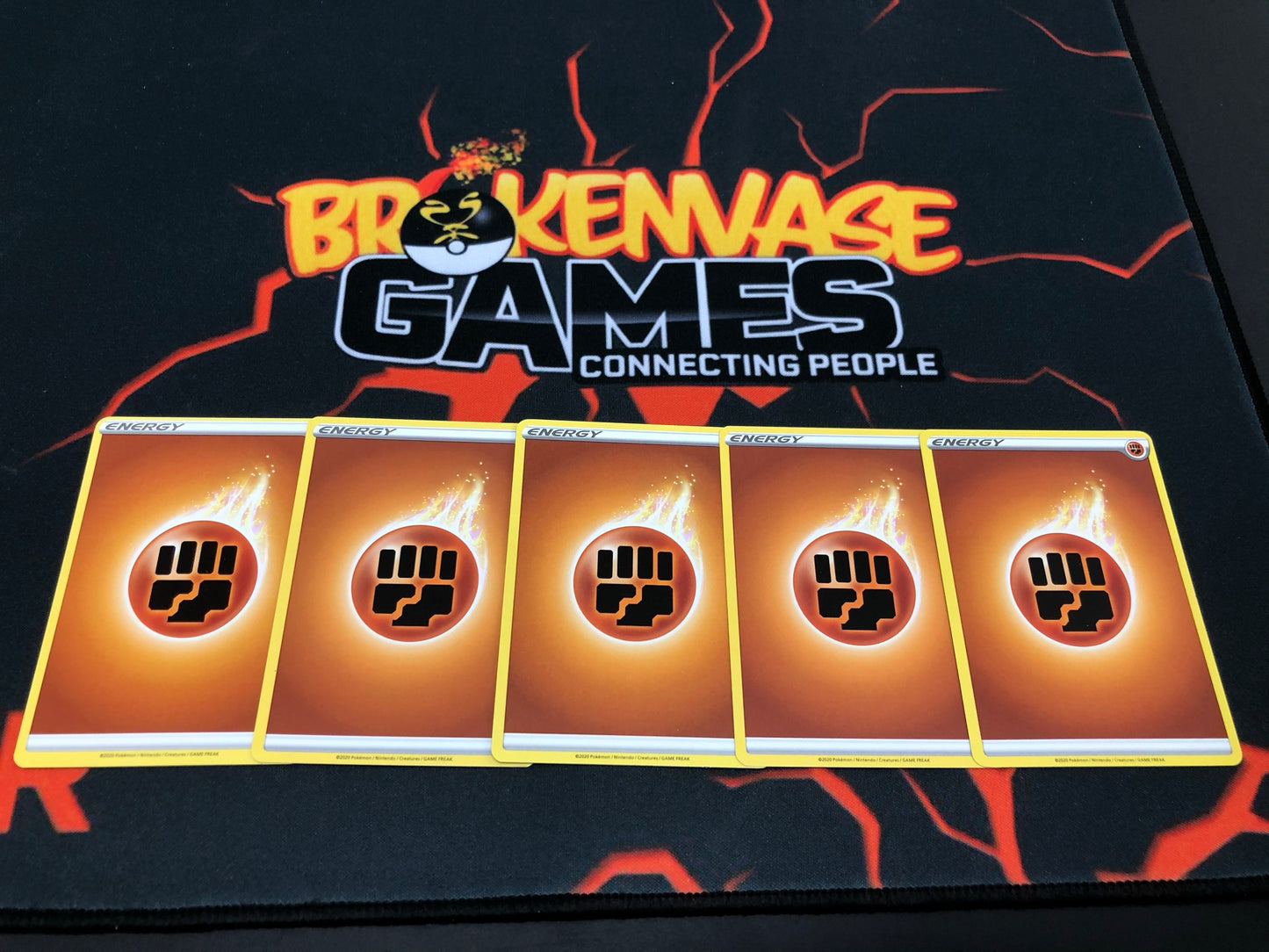 5 X Pokemon Basic Energy - Fighting Energy