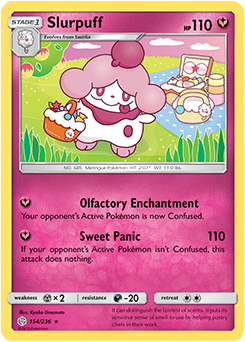Pokemon Card Cosmic Eclipse 154/236 Slurpuff Rare