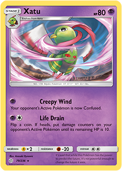 Pokemon Card Cosmic Eclipse 079/236 79/236 Xatu Rare