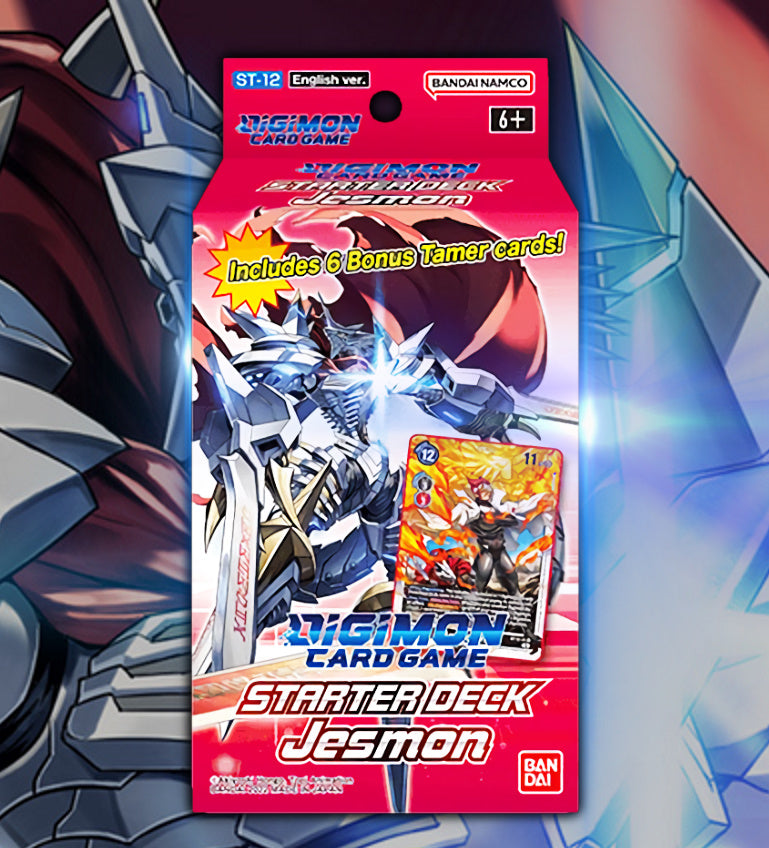 Digimon Card Game: Starter Deck ST-12 "Jesmon" Brokenvase Games Digimon Card Game: Starter Deck ST-12 "Jesmon" Brokenvase Games