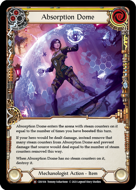 Flesh and Blood Crucible of War Unlimited M CRU104 Absorption Dome Rainbow