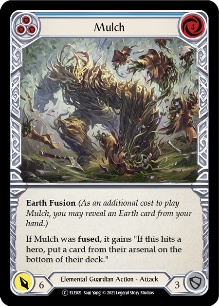 Flesh and Blood Tales of Aria Unlimited C ELE021 Mulch (Blue) Standard