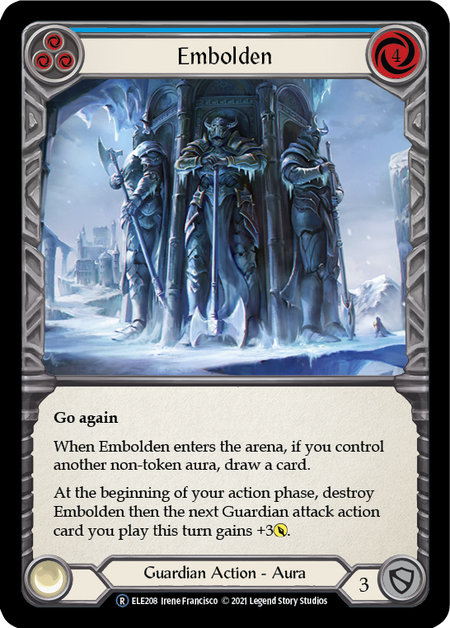 Flesh and Blood Tales of Aria Unlimited R ELE208 Embolden (Blue) Rainbow