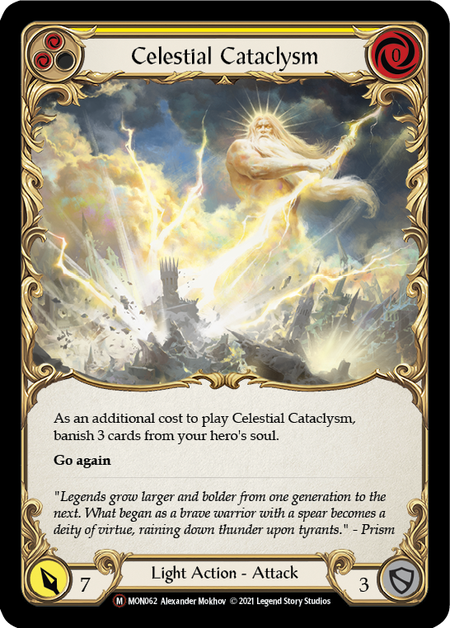 Flesh and Blood Monarch Unlimited M MON062 Celestial Cataclysm Standard