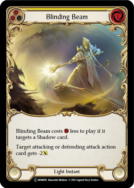 Flesh and Blood Monarch Unlimited C MON085 Blinding Beam (Yellow) Rainbow