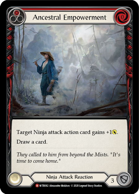 Flesh and Blood Welcome to Rathe Unlimited M WTR082 Ancestral Empowerment Rainbow