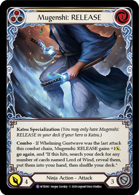 Flesh and Blood Welcome to Rathe Unlimited S WTR083 Mugenshi: RELEASE Standard