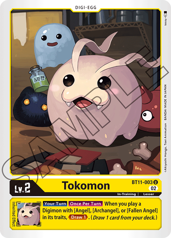 Digimon Card Dimensional Phase Tokomon BT11-003 U