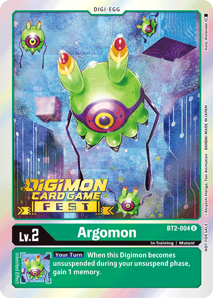 Digimon Card Argomon BT2-004 U (DigiFest)