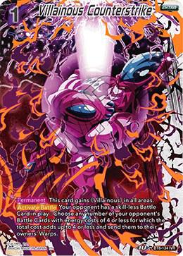 DBS BT8-134 IVR Villainous Counterstrike Malicious Machinations *MINT*