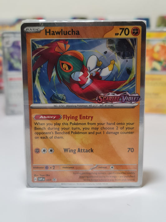 Pokemon Card SEALED SWSH Black Star Promos SVP 007 Hawlucha Prerelease promo