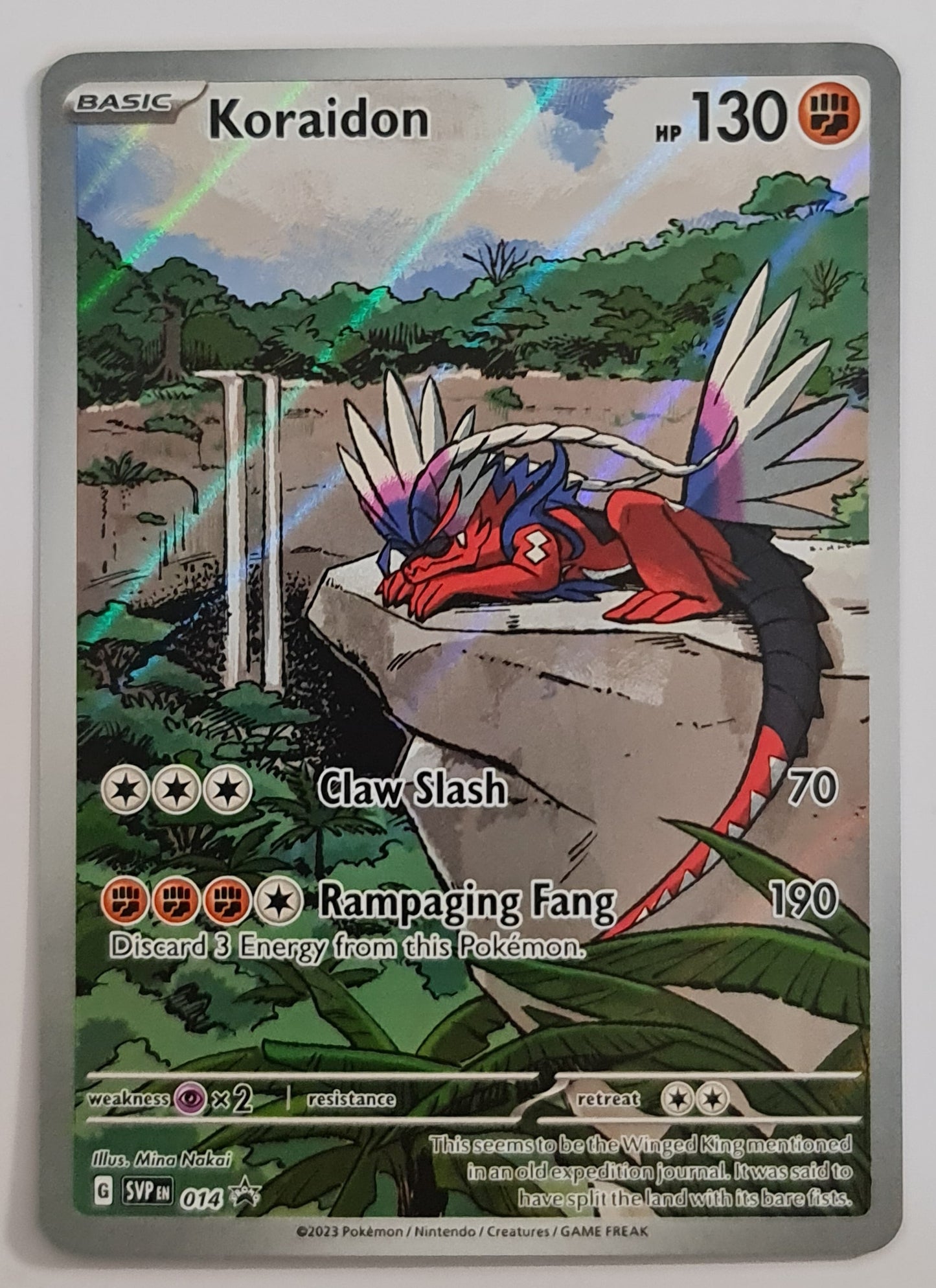 (S) Pokemon Card SVP-En 014 Koraidon Promo