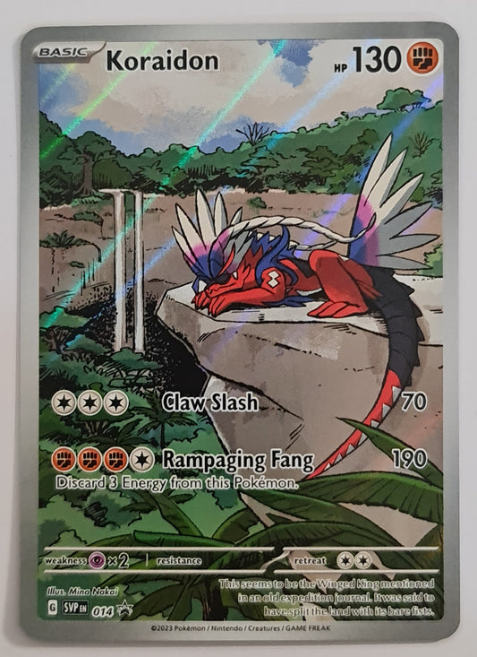 Pokemon Card SVP-En 014 Koraidon Promo