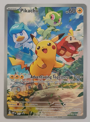 Pikachu SVP027 - Carte Pokémon Promotionnelle SVP