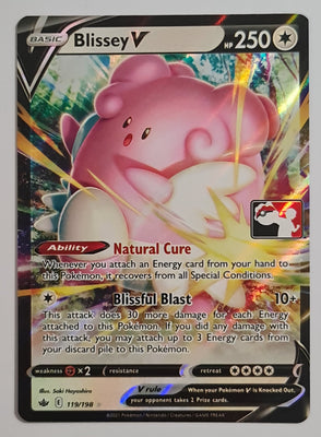 Pokemon Card 119/198 Blissey V Prize Pack Series One 1 Play Pokemon Stamped