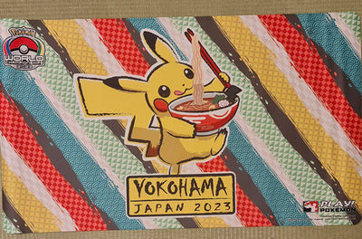 Pokemon Center Exclusive: Pokemon World Championship 2023 Playmat & Playmat Bag (PIKACHU)