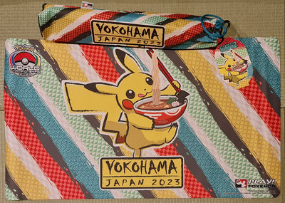 Pokemon Center Exclusive: Pokemon World Championship 2023 Playmat & Playmat Bag (PIKACHU)