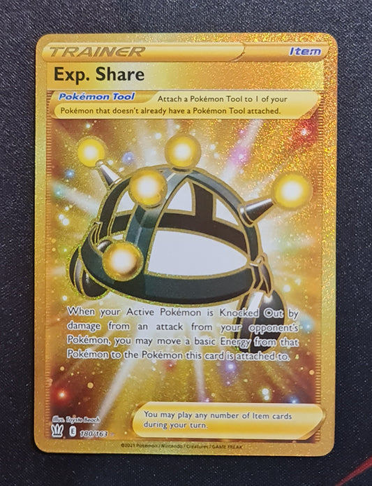 Pokemon Card Battle Styles 180/163 180/163 Exp. Share Item Secret Rare