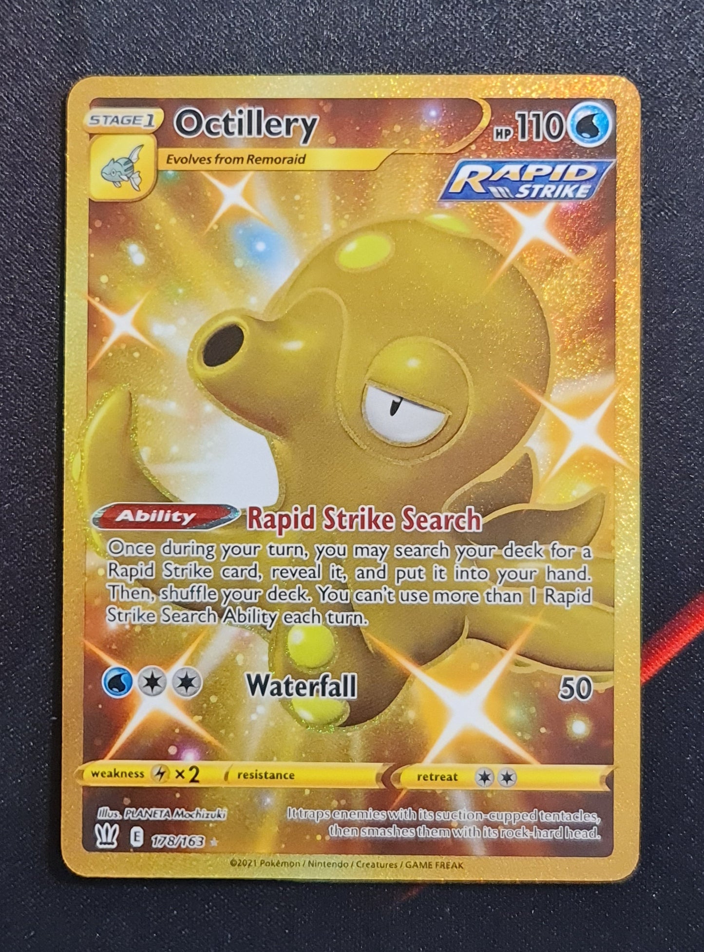 <transcy>Pokemon Card Battle Styles 178/163 178/163 Octillery Secret Rare</transcy>