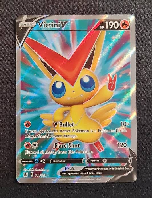 <transcy>Pokemon Card Battle Styles 144/163 144/163 Victini V Full Art</transcy>