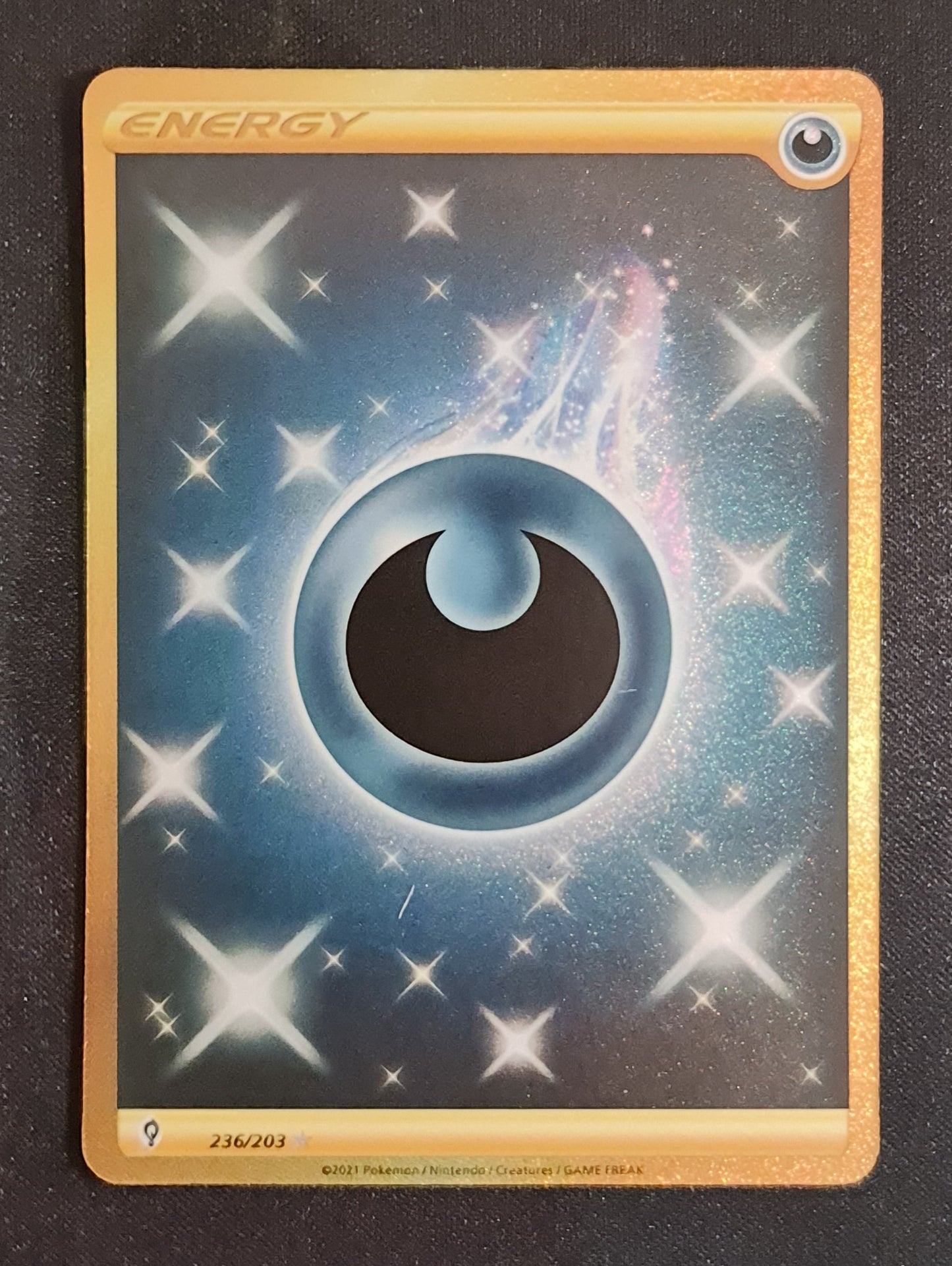 <transcy>Pokemon Card Evolving Skies 236/203 236/203 Dark Energy Secret Rare</transcy>