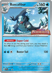 Pokemon Card SVP-En 019 Baxcalibur Prerelease promo