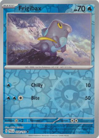 Pokemon Card Paldea Evolved 058/193 58/193 Frigibax Reverse Holo Common *MINT*