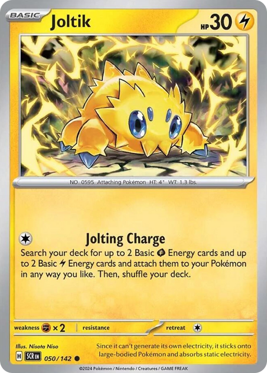 050/142 50/142 Joltik  Pokemon Card  Stellar Crown Common *MINT*