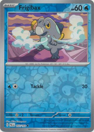 Pokemon Card Paldea Evolved 057/193 57/193 Frigibax Reverse Holo Common *MINT*