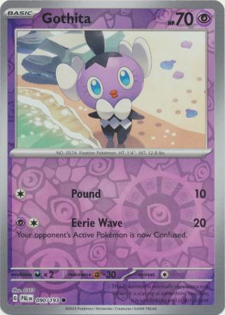 Pokemon Card Paldea Evolved 090/193 90/193 Gothita Reverse Holo Common *MINT*